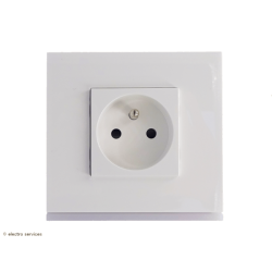Prise de courant Gallery Complet Blanc
