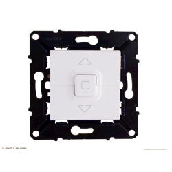 Interrupteur pour volets roulants Evolution Arnould - Blanc - ARN64020