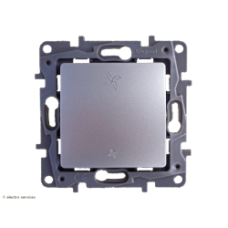 Commande VMC Legrand Niloé - Argent  - LEG96672