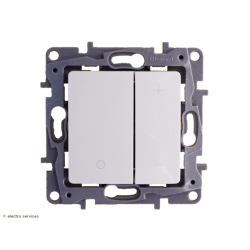 Interrupteur variateur Legrand Niloé - Blanc - LEG96608