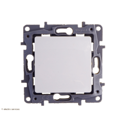 Poussoir Simple Legrand Niloé - Blanc - LEG664705