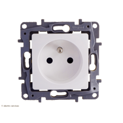 Prise De Courant 2P+T  Legrand Niloé - Blanc - LEG664735