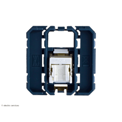 Prise RJ45 Cat6 FTP WXF224 Hager Gallery – prise réseau murale