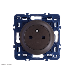 Prise de courant 2P+T Surface Céliane Legrand - Graphite - LEG99541