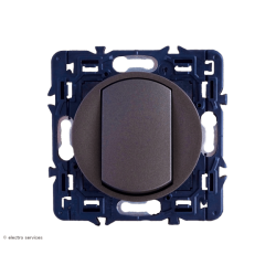 Poussoir ou poussoir inverseur Céliane Legrand - Graphite - LEG99531