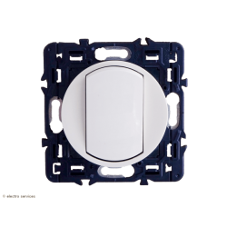 Poussoir ou poussoir inverseur Céliane Legrand - Blanc - LEG99730