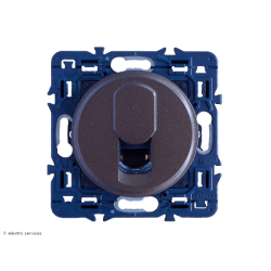 Prise RJ45 cat.6 FTP Céliane Legrand - Graphite - LEG99544