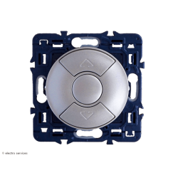 Interrupteur pour volets roulants Céliane Legrand - Titane - LEG99790