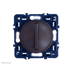 Interrupteur ou Va-et-vient Doigt Etroit Céliane  Legrand - Graphite - LEG99528