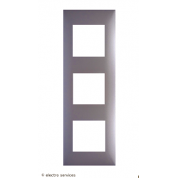 Plaque 3 postes Espace Evolution Arnould - Aluminium - ARN64513