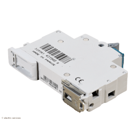 Disjoncteur 10A 1P+N courbe C 3kA Hager MFN710 1 module