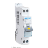 Disjoncteur 2A 1P+N courbe C 3kA Hager MFN702 1 module