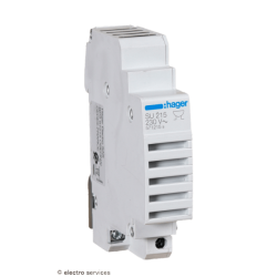 Ronfleur modulaire 230V Hager SU215 pour tableau électrique