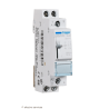 Télérupteur 1 NO + 1 NF 230V 16A 1 module Hager EPN515