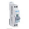 Disjoncteur 20A 1P+N courbe D 6–10kA Hager NGT720 1 module