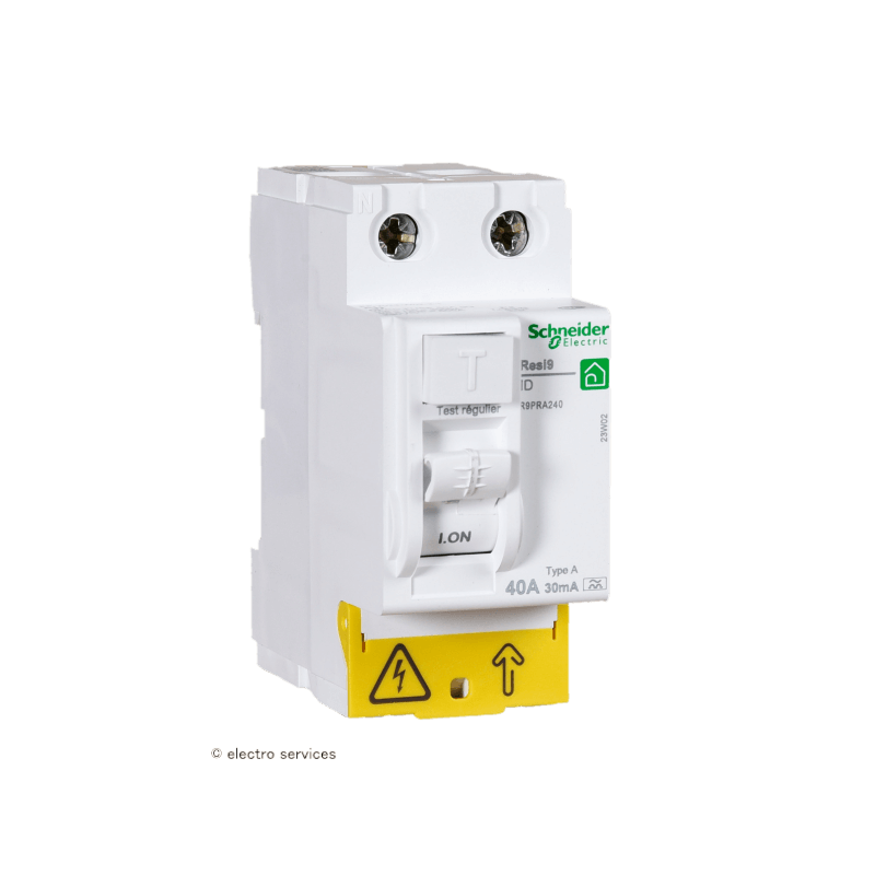 Interrupteur différentiel peignable à vis - (Type A - 40A) XP - Schneider main image 1