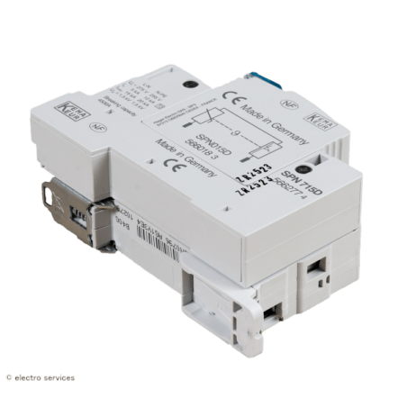 Parafoudre Type 2 auto-protégé 15kA 1P+N Hager SPB715D