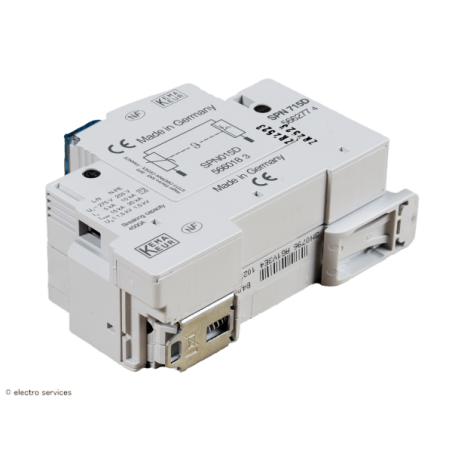 Parafoudre Type 2 auto-protégé 15kA 1P+N Hager SPB715D