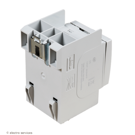 Prise modulaire 16A 2P+T sans vis Hager SNS216