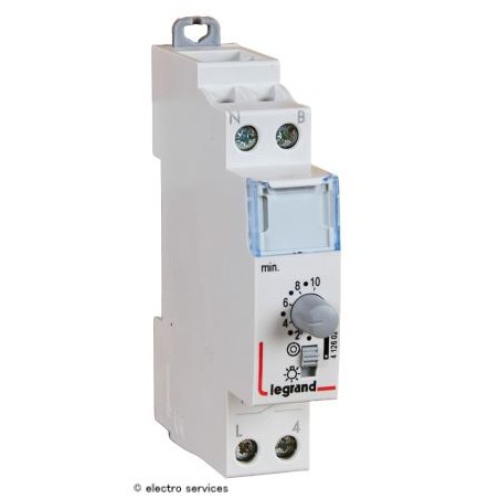 Minuterie modulaire 230V 16A Legrand 412602 – 1 module