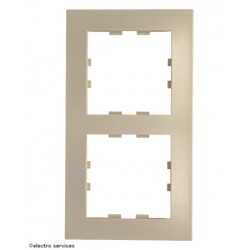Plaque Kallysta pop verticale 2 postes - Dune - HAGWKN418
