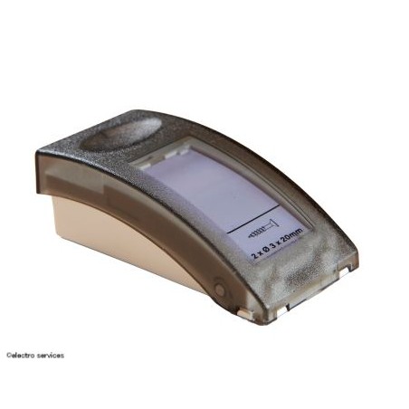 Sonnette modulaire SALSA Legrand 041645 IP30 IK06 – porte-étiquette