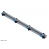 Peigne vertical VX3 Legrand 405002 – entraxe 125 mm coffret 4 rangées