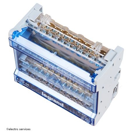 Répartiteur modulaire Legrand 400404 4P 40A – 6 modules