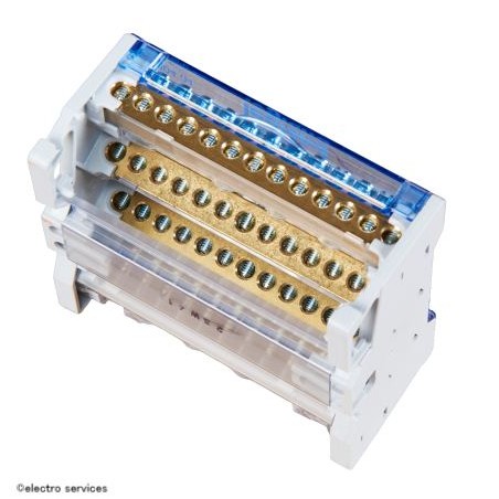 Répartiteur modulaire Legrand 400404 4P 40A – 6 modules