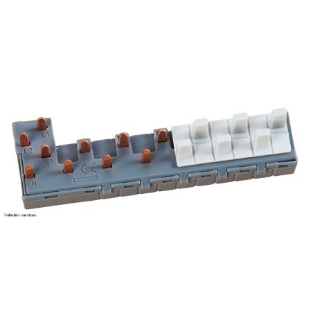 Peigne d’alimentation 4P HX3 Legrand 405200 – tête de groupe horizontal 6 modules