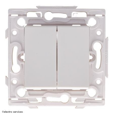 Double interrupteur Arnould Espace Lumière – 10A