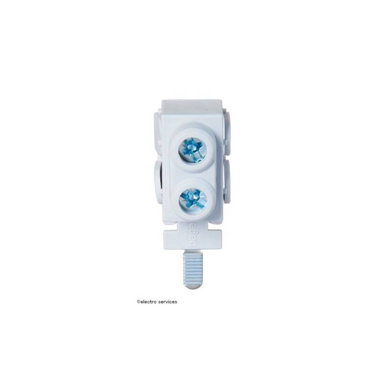 Borne De Raccordement HAGER KF81A – 1P, Languette, Câble 25mm²