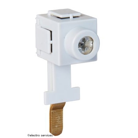 Borne de raccordement 1P 35 mm² Hager KF83E KBN863
