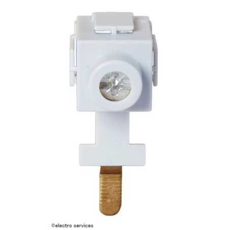 Borne de raccordement 1P 35 mm² Hager KF83E KBN863