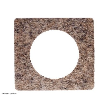 Plaque de finition Vintage Céliane 1 poste Legrand Feutre CP1501