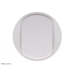 Enjoliveur simple Céliane Legrand blanc CB0001