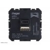 Double chargeur USB A + C WXF113 Hager Gallery – chargeur mural moderne