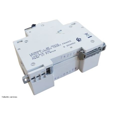 Disjoncteur différentiel 20A type F 30mA Legrand DX³ 410754 – 1P+N 2 modules