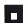Enjoliveur prise RJ45 sans porte étiquette Hager Gallery WXD202N noir