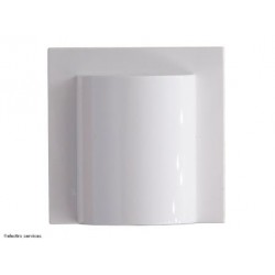 Enjoliveur sortie de câble Hager Gallery - Blanc - HAGWXD155B