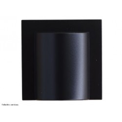 Enjoliveur sortie de câble Hager Gallery - Noir - HAGWXD155N