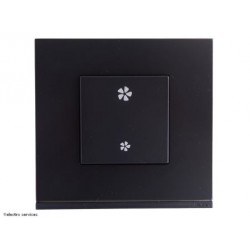 Interrupteur ou Va-et-vient VMC Gallery Complet Noir