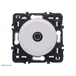 Prise TV simple mâle Céliane  Legrand Nouvelle gamme 2024 - Blanc - LEGCX0382