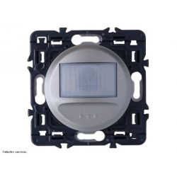 Détecteur mural 2 fils sans neutre Céliane Legrand Nouvelle gamme 2024 - Titanium  - LEGCY0050