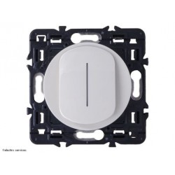 Interrupteur témoin Céliane Legrand Nouvelle gamme 2024 - Blanc - LEGCX7001