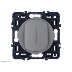 Interrupteur témoin Céliane Legrand Nouvelle gamme 2024 - Titanium  - LEGCY7001
