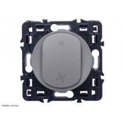 Interrupteur VMC Céliane Legrand Nouvelle gamme 2024 - Titanium  - LEGCY6001