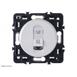 Prise RJ45 Catégorie 6 FTP Céliane Legrand Nouvelle gamme 2024 - Blanc - LEGCX0345