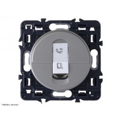 Prise RJ45 Catégorie 6 FTP Céliane Legrand Nouvelle gamme 2024 - Titanium  - LEGCY0346