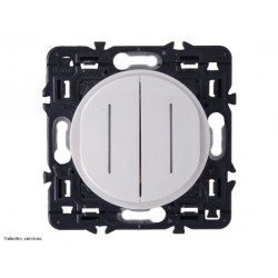 Double interrupteur témoin Céliane Legrand Nouvelle gamme 2024 - Blanc - LEGCX4001